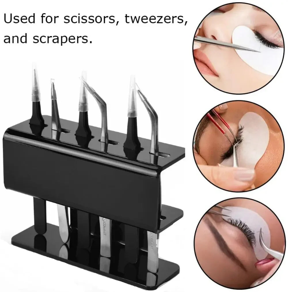 Acrylic Eyelash Tweezers Holder VELA WIGS